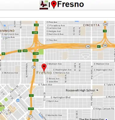 Fresno Map android App screenshot 1